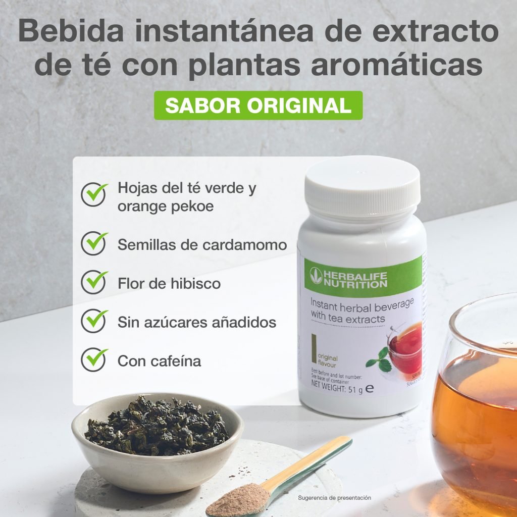 Te Herbalife sabor original 