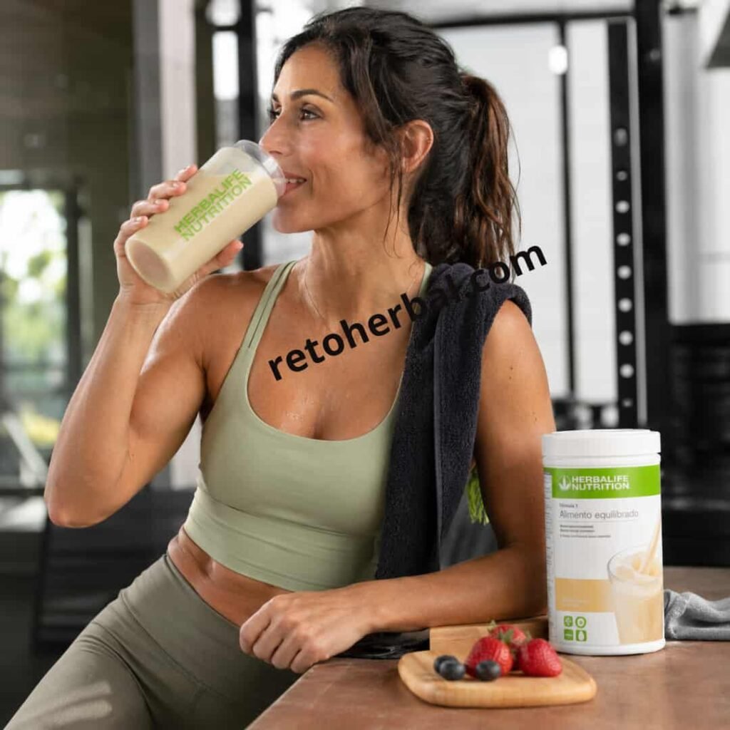 BATIDO HERBALIFE DESPUES DE CORRER POR LAS RAMBLAS
