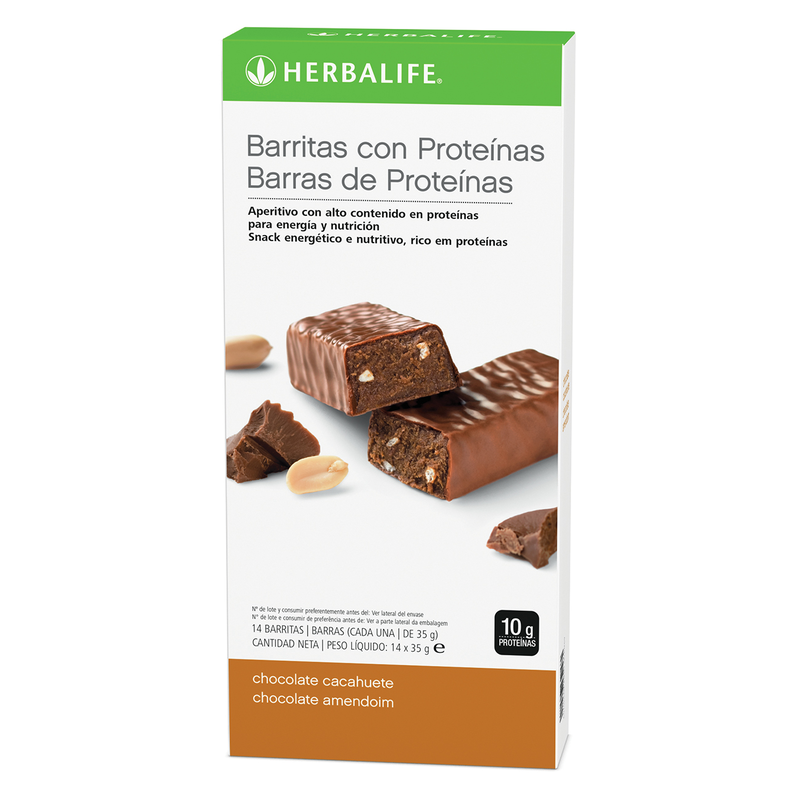 BARRITAS CHOCO Y CACAHUETE HERBALIFE