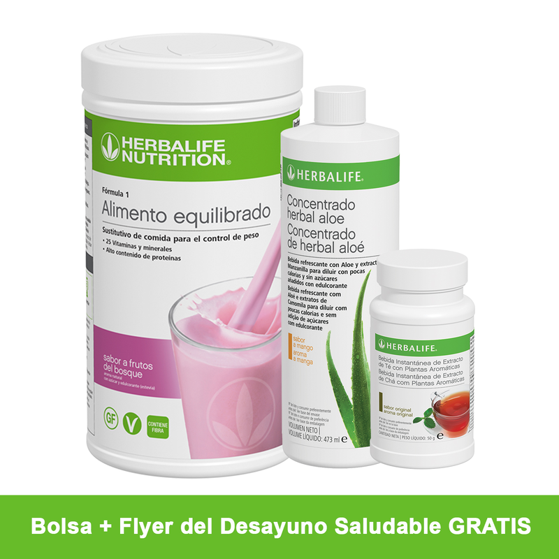 Desayuno Saludable F1 frutos del bosque
