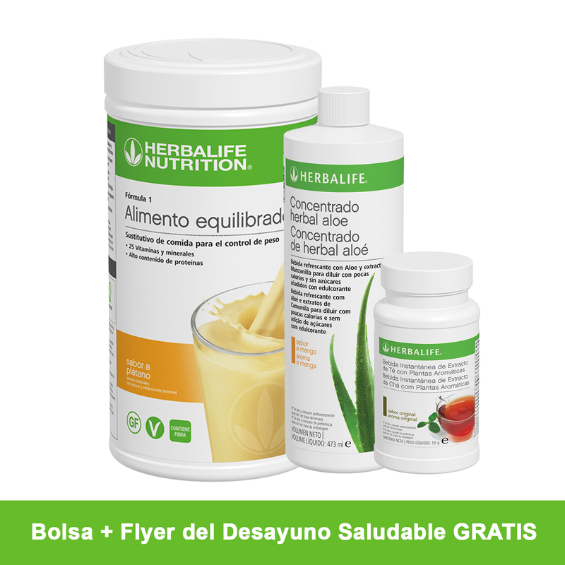 Desayuno Saludable F1 Plátano