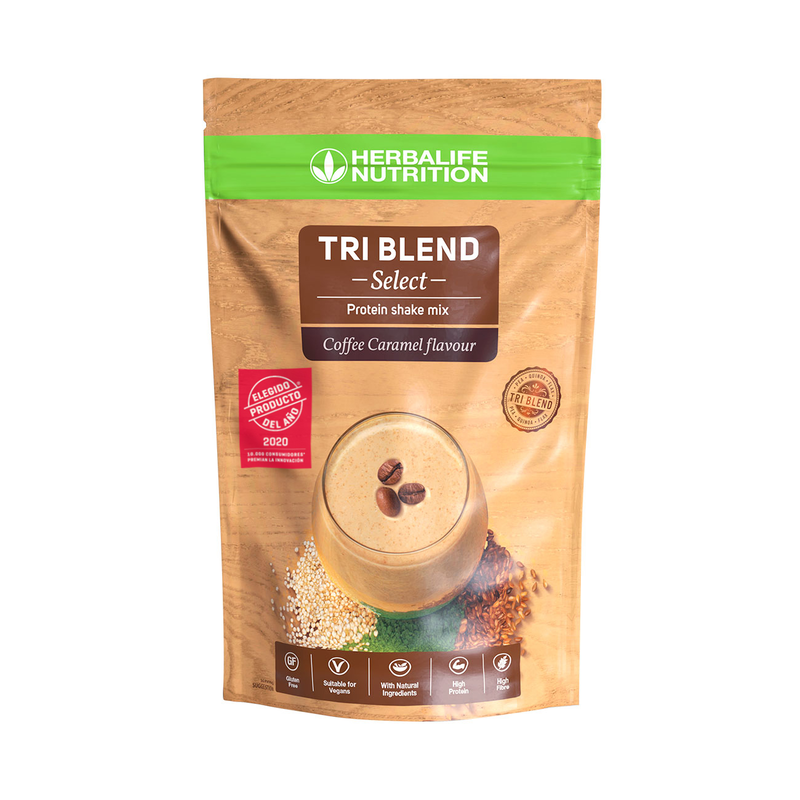 batido triblend cafe y caramelo herbalife