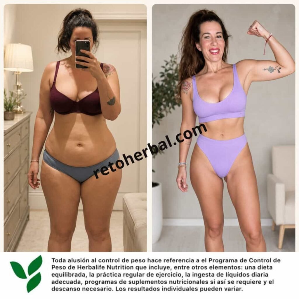 RETO HERBAL HERBALIFE MALAGA RESULTADOS 1