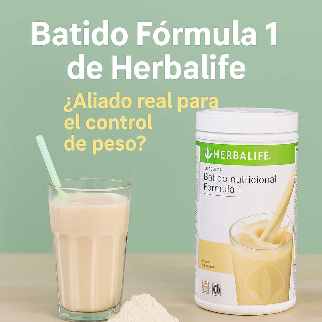 batido sustitutivof1 Herbalife aliado real para control de peso